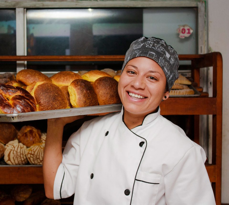 female baker